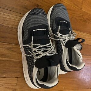 On cloud cloud nova black white